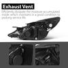 G-PLUS Headlights Assembly Left & Right Side Halogen Compatible with Sonata 2011-2014 Clear Lens Chrome Housing Amber Reflctor Bumper Headlamps,faros delanteros