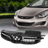 G-PLUS Grille Assembly Compatible with Hyundai Elantra 2013 2011 2012