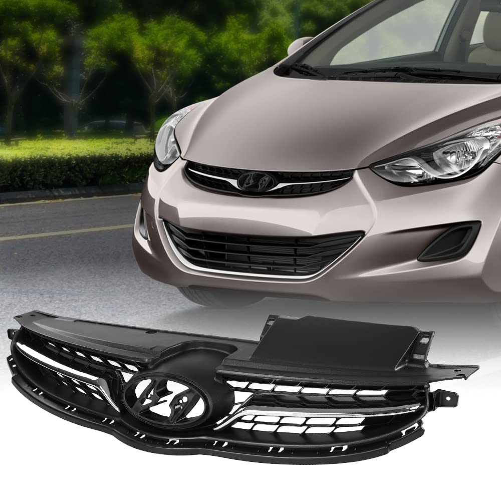 G-PLUS Grille Assembly Compatible with Hyundai Elantra 2013 2011 2012
