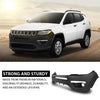 G-PLUS Front Upper Bumper Cover Compatible with Jeep Compass 2017 2018 2019 2020 2021, Fit Models Without Upland Appearance Package, 68351154AA, CH1014124, Black