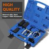 G-PLUS Universal Windshield Wiper Arm Puller Removal Kit DIY Disassemble Tool Fit VW Opel Porsche Honda BMW Audi Ford Benz 6PCS Heavy Duty Tool Set Black