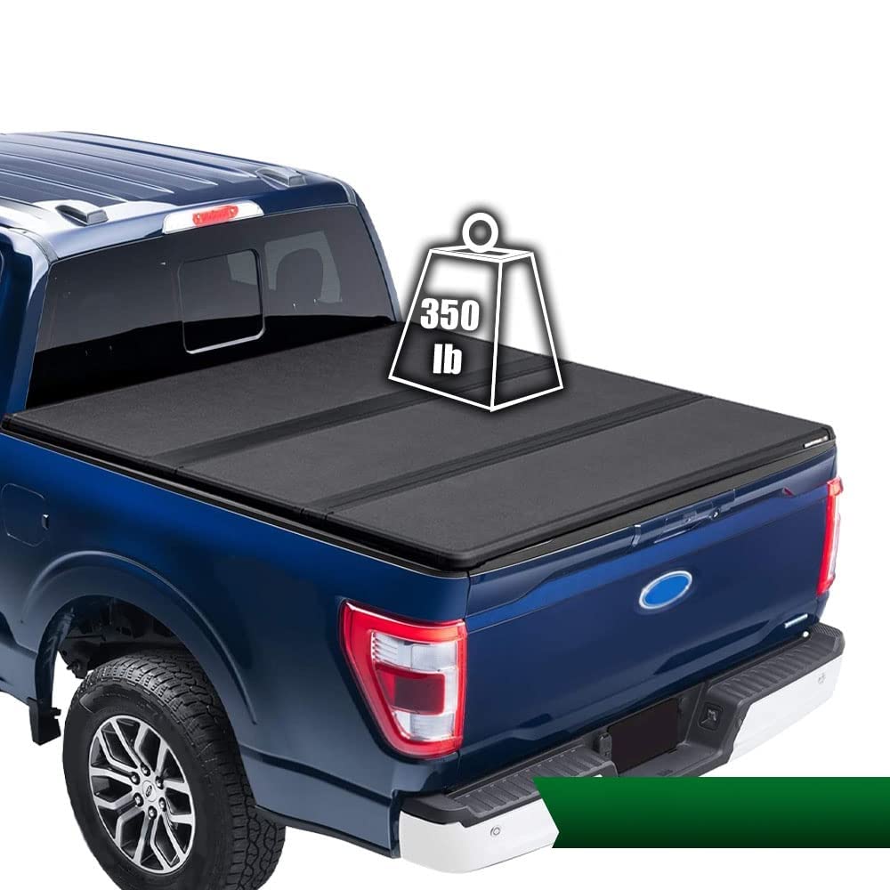 G-PLUS T3 Tri-Fold Hard Lock 5.7Ft Truck Tonneau Cover Replacement for Dodge Ram 1500 2009-18 | for Fleetside Style Model 5.7'Short Beds