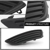 G-PLUS Front Left Fog Light Cover, Compatible with Ford Focus S 2015-2017/ Focus SE 2018, Driver Side, F1EZ17B814B, FO1038150