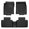 G-PLUS Floor Mats Cargo Liners, Compatible with Nissan Rogue 2014-2020 (No Rogue Sport or Select Models), 1st & 2nd Row, All Weather Full Cover Protection, Black