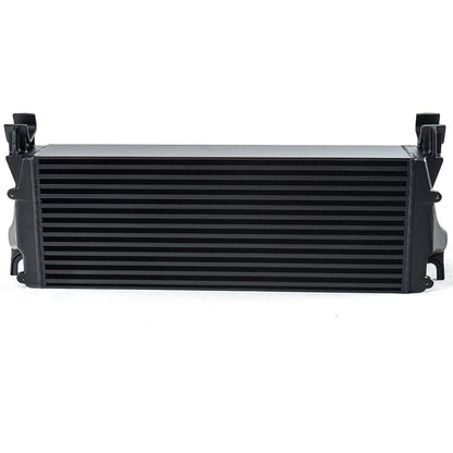 G-PLUS Charge Air Cooler/Intercooler Compatible With 2013-2018 Ram 2500 3500 6.7L Aluminum Tank Tube & Fin Core Black