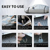 Heavy-Duty SUV Car Cover Waterproof All Weather for Universal SUV, Outdoor Rain Sun Snow UV Protection, Indoor Dust and Scratch Resistant YL (187 * 75 * 69 inch)