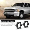 G-PLUS 6" Lift CV Spacers Compatible with Chevy Silverado GMC Sierra 2500HD 2001-2010 4WD Black
