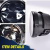 G-PLUS Front Fog Lights Assembly Compatible with 2004-2015 Nissan Titan / 2005-2007 Nissan Armada Clear Lens Driving Fog Lamps Compatible with w/ 889 12V 37.5W Bulbs 2pcs
