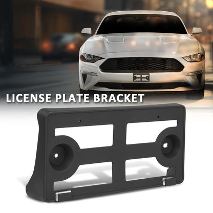 G-PLUS Front License Plate Bracket Holder Mounting, Compatible with Ford F150 Raptor Pickup 4-Door 3.5L 2017-2020, FO1068199, HL3Z17A385AB