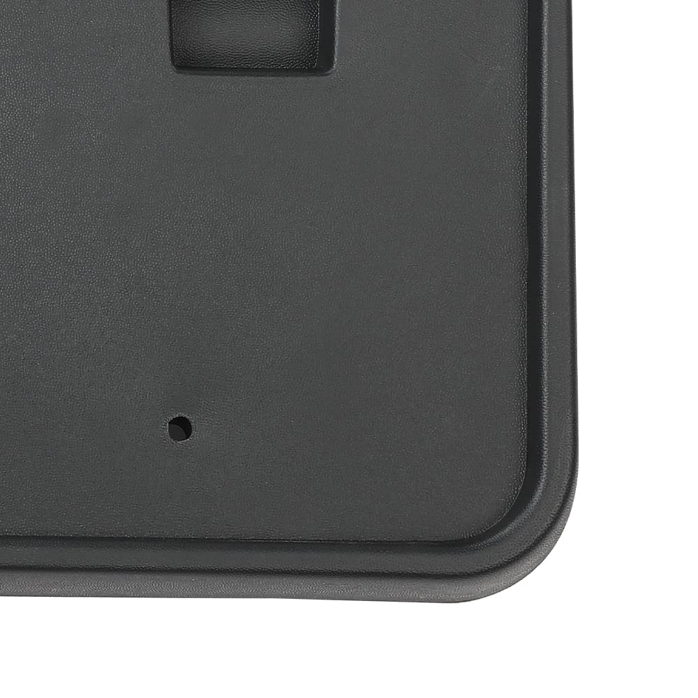 G-PLUS Front Bumper License Plate Frame Bracket Holder Compatible with Ford F250 F350 F450 F550 Super Duty 1999-2004/Fit Excursion 2000-2004 (Include License Plate Screws&Mounting Hardware) Black