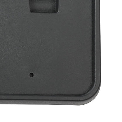 G-PLUS Front Bumper License Plate Frame Bracket Holder Compatible with Ford F250 F350 F450 F550 Super Duty 1999-2004/Fit Excursion 2000-2004 (Include License Plate Screws&Mounting Hardware) Black