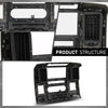G-PLUS Radio Bezel Dash Trim Panel Compatible with Dodge Ram 2009 2010 2011 2012 Gray