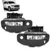 G-PLUS Front Bumper LED Fog Lights Lamps+Bracket Kit Compatible with Dodge Ram 1500 2019-2021 68273291AB