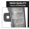 G-PLUS LED Fog Light w/Dual Color DRL Signal Silver Bezel Wires Compatible with Toyota Prius 2019-2022 812A0-47020, 812B0-47020, 812A047020, 812B047020, 52713-47040, 52712-47040, 5271347040 White