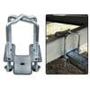 G-PLUS Boat Trailer Galvanized Universal Guide Pole and Post Mounting U Bolt Kit Boat Trailer Guides