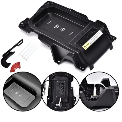 G-PLUS Center Console Wireless Charging Tray Compatible with 2014-2020 Toyota Tundra