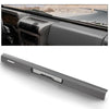 G-PLUS Upper Dash Defrost Vent Bezel Trim Panel Compatible with Jeep Wrangler TJ 1997-2006 55037036 Mist Grey