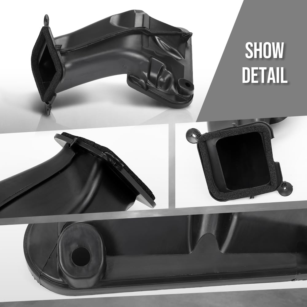 G-PLUS Duct Air Intake Compatible with Tesla Model Y 2020-2023 1499137-00-D Black