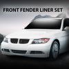 G-PLUS Fender Liner Set Front Left & Right Front 2Pc Compatible with BMW 323i 325i 328i 330Ci 335d 335i 2006-2012 51717059379-PFM, 51717059380-PFM