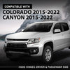 G-PLUS Pair Hood Hinges Set, Compatible with Chevy Colorado 2015-2022/ GMC Canyon All Terrain 2015-2022, 23303047, 23303048