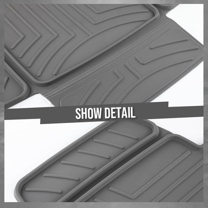 G-PLUS Child Car Seat Protector Compatible with Under Virtually Any Rear or Forward-Facing Child Car Seat or Booster Gray