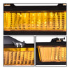 G-PLUS Signal Light Parking Lamps Compatible with Chevy Monte Carlo SS 1983-1988 /Fit Chevy Monte Carlo 81-86 (not fit LS 86-88) Amber lens Driver & Passenger Side 919025 919026 261303TA0A 261353TA0A