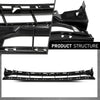G-PLUS Front Bumper Lower Grille Insert Trim Compatible with Audi A7 & S7 2016-2018 4G8807683D9B9