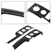 G-PLUS Center Console Dashboard Panel Cover Trim Bezels Compatible with Ford F150 2009-2014 Black Carbon Fiber