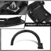 G-PLUS Front Left & Right Fender Flares Compatible with Ford Explorer 2020-2024, Fit Ford Police Interceptor Utility Base 2020-2023, LB5Z16038AC LB5Z16038AA, Factory Style
