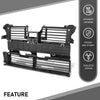 G-PLUS Active Grille Shutter, Compatible with Lincoln MKZ 2015-2016, FP5Z8475A, FP5Z-8475-A, 601605, FO1206132