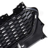 Honeycomb Front Bumper Grille Compatible with Ford Escape 2017-2018 Exterior Grill Glossy Black Protected Grille Guards With Honeycomb Mesh Style