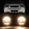 Fog Lights Front Driving Light Assembly Compatible with Ford Mustang Cobra 2003-2004 Fit Ford Focus(SVT Models Only) 2002-2004 Fit Ford Escape 2005-2007 Lincoln LS 2002 Clear Lens