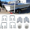 G-PLUS Boat Trailer Galvanized Universal Guide Pole and Post Mounting U Bolt Kit Boat Trailer Guides Compatible with Kia Optima 2016 2017 2018 2019 2020