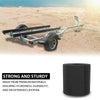 G-PLUS 9" x 50' Outdoor Ribbed Marine Carpet, Boat Trailer Bunk Carpet, Fit Boat Trailer Bunks Runner Docks Black