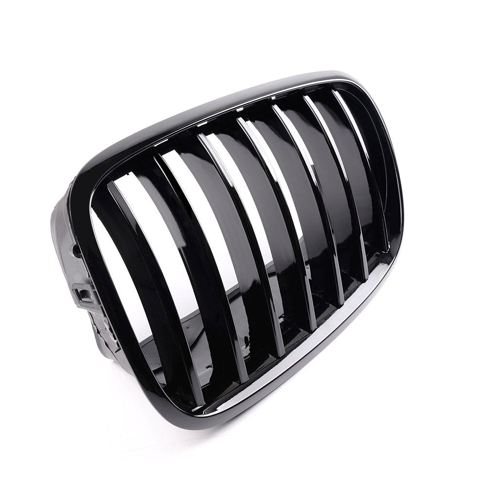 Replacement For BMW E70 E71 X5 X6 2007 2008 2009 2010 2011 2012 2013 Gloss Black Front Bumper Kidney Sport Grills Hood Grille Replacement