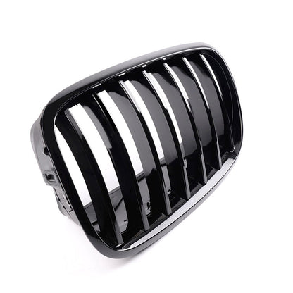 Replacement For BMW E70 E71 X5 X6 2007 2008 2009 2010 2011 2012 2013 Gloss Black Front Bumper Kidney Sport Grills Hood Grille Replacement