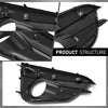 G-PLUS Fog Light Trim Compatible with Driver and Passenger Fit Subaru Impreza 2017-2019, Fit For Models with Chrome Trim 57731FL040
