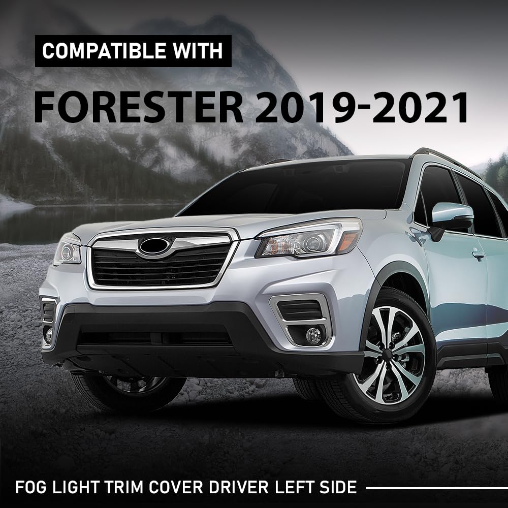G-PLUS Fog Light Trim Cover Driver Side Compatible with Subaru Forester 2019-2021 57731SJ070
