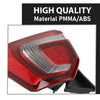 G-PLUS Rear Tail Light Brake Lamp Assembly Compatible with Ford Explorer 2016-2019 Left Side FB5Z13404A without Wiring Harness & Bulb Faros Traseros Luces Traseras