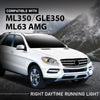 G-PLUS Right Daytime Running Light, Compatible with Benz W166 ML350 ML550 ML63AMG 2012-2015, Fit Benz W166 ML500 X204 GLK250 GLK350 2013-2015, Passenger Side, 2049065501, A2049065501