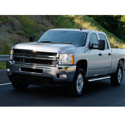 G-PLUS Fog Lights Bumper Lamp Compatible with Chevy Silverado 1500/2500/3500 2003-2006, Compatible with 2007 Classic, Fit Avalanche 2002-2006 Without Body Cladding, Clear