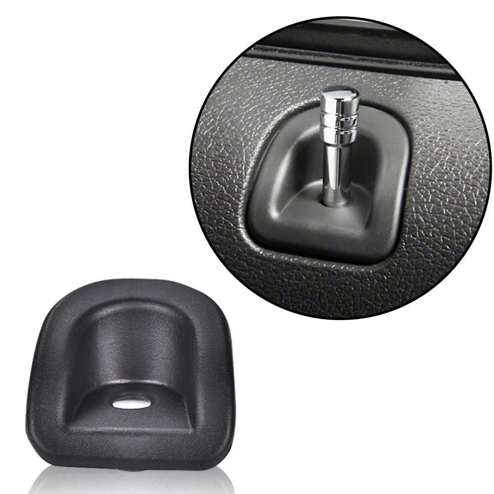 G-PLUS Front Left & Right Door Lock Grommets Set Compatible with 2006-2014 Ford Mustang 7R3Z-63220A50-AC,7R3Z-63220A51-AC Black