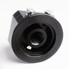 G-PLUS Aluminum Oil Filter Relocation Male Sandwich Fitting Adapter Plate Kit 3/4X16 / M20X1.5 Red and Black
