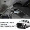G-PLUS Body Mount Bushing Kit Compatible with Ford F250 F350 Super Duty 2WD and 4WD 2008-2016 Body Cab Mounts & Steel Sleeves & Hardware KF04060BK Black
