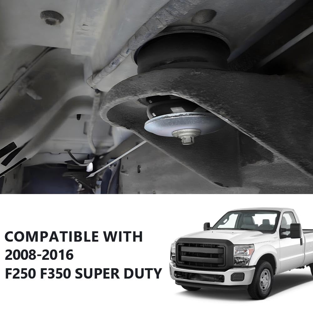 G-PLUS Body Cab Mount Bushing Compatible with 2008-2016 Ford F250 F350 Super Duty 2WD and 4WD KF04060BK 8PCS Black