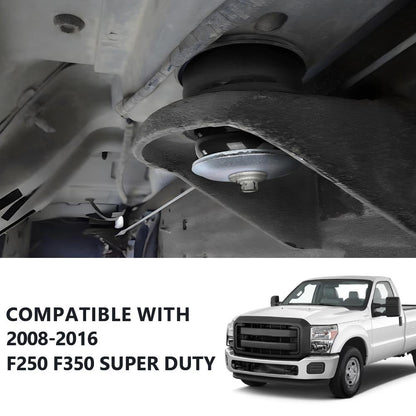 G-PLUS Body Cab Mount Bushing Compatible with 2008-2016 Ford F250 F350 Super Duty 2WD and 4WD KF04060BK 8PCS Black