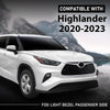 G-PLUS Front Fog Light Lamp Bezel Passenger Right Side Compatible with Toyota Highlander 2020-2023 TO1039239, 520300E110