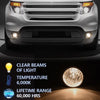 G-PLUS Front Bumper Fog Lights Assembly Pair Compatible with Toyota Tacoma 2005-2011/ Fit Tundra 2007-2013 neblineros para autos delantero faros antiniebla Clear lens