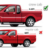 G-PLUS T3 Tri-Fold Hard Lock 6.8Ft Truck Tonneau Cover Replacement for 99-17 Ford F250/F350/F450 Super Duty | 6'8" Standard Short Bed