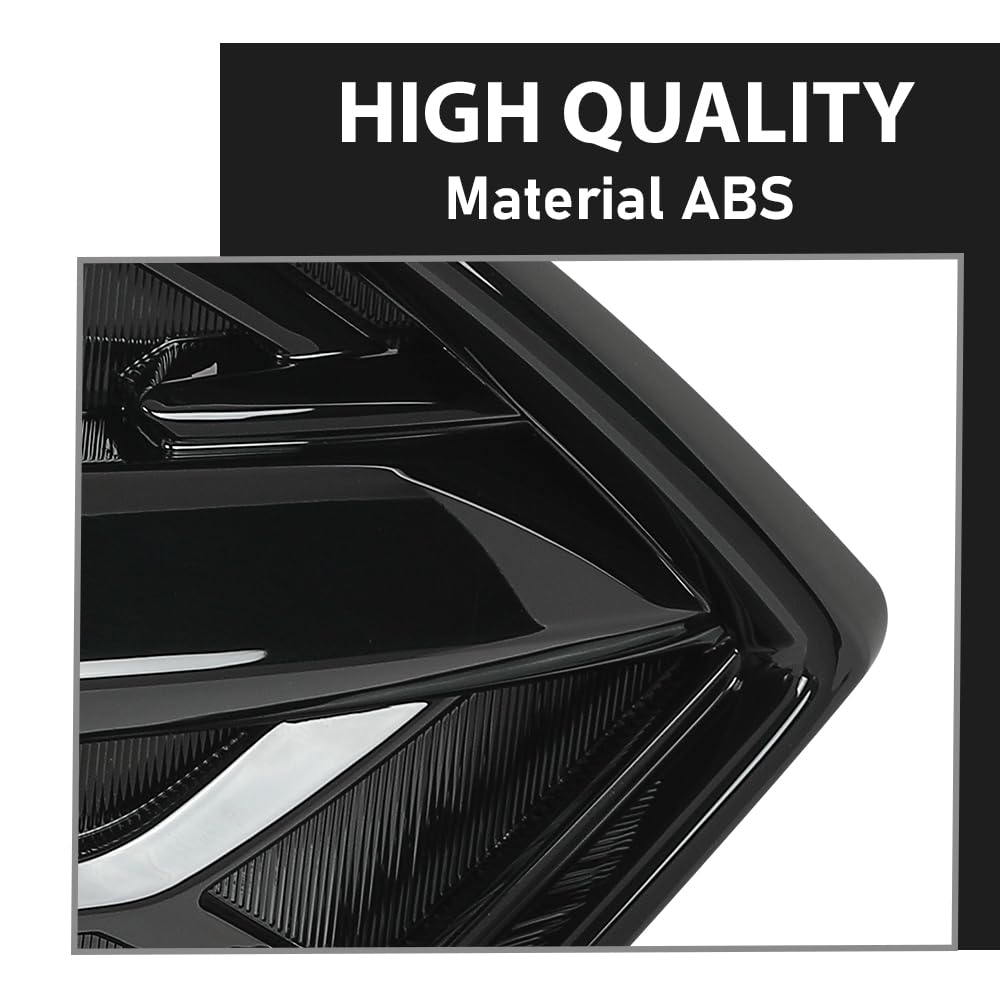 G-PLUS Front Grille Black Compatible with Subaru WRX 2022-2023 91121VC200, SU1200198